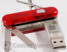 pocket knife flash drive