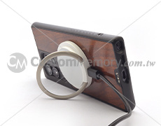 磁吸支架無線充電盤，開啟支架